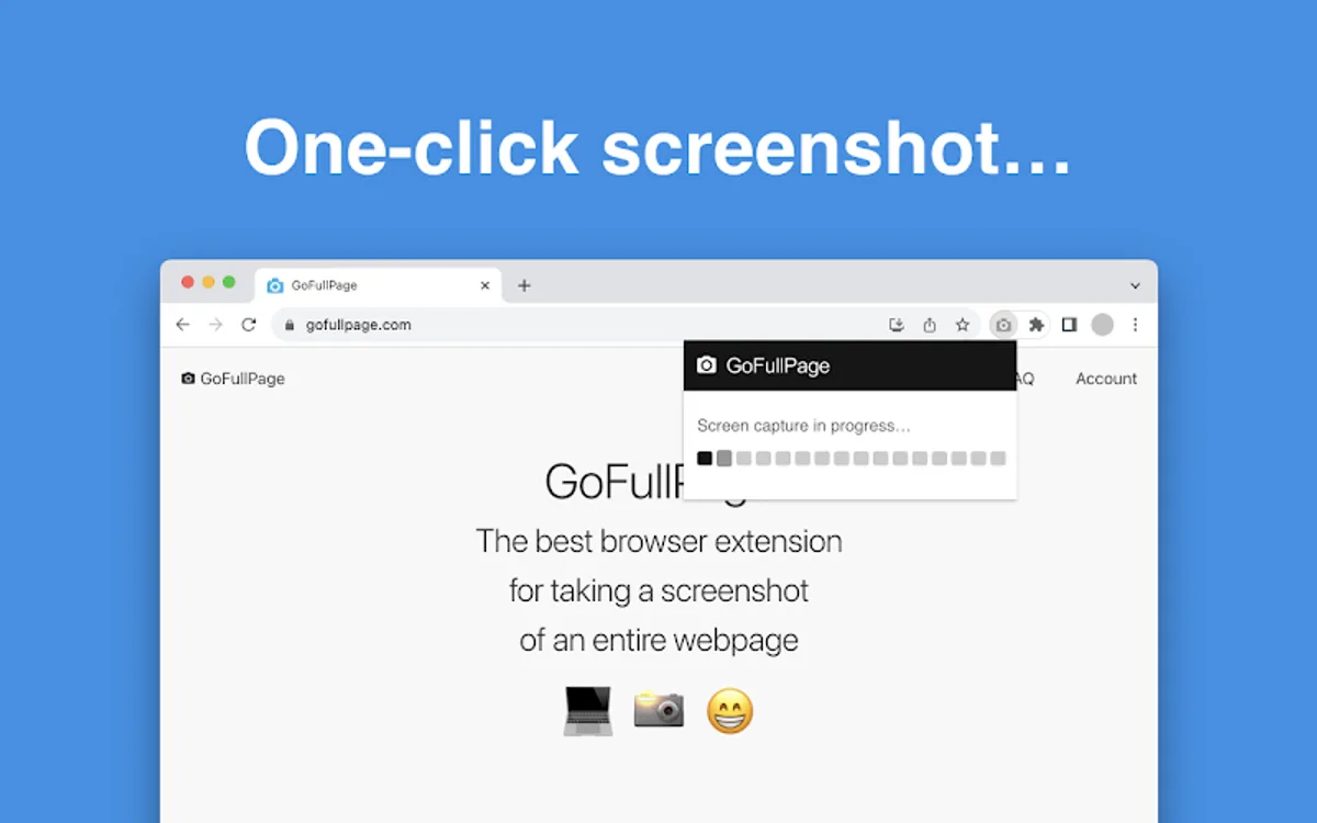The same popup in the BETA, the character and dots replaced by a row of plain grey rectangles.